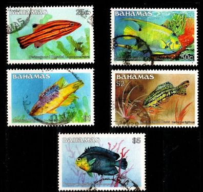 Bahamas [1986] MiNr 0618 ex ( O/used ) [01] Fische