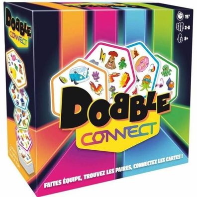 Gesellschaftsspiel Asmodee Dobble Connect bunt