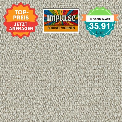 Vorwerk Rondo 6C89 Schlinge 400 oder 500 cm breit - ab 5 m² versandkostenfrei