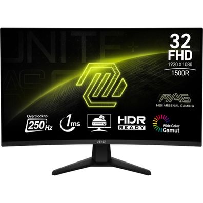 Gaming-Monitor MSI MAG 32C6X 31,5 Zoll, 180 Hz, Full HD