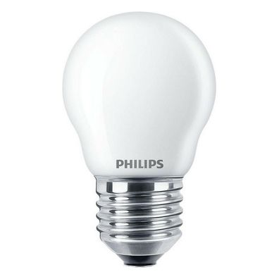 LED-Lampe Philips 6,5W Kugelform Transparent