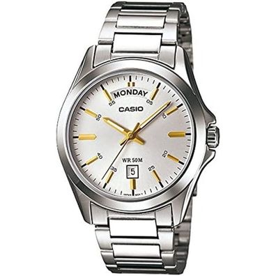 Armbanduhr Casio MTP-1370D-7A2VDF silber