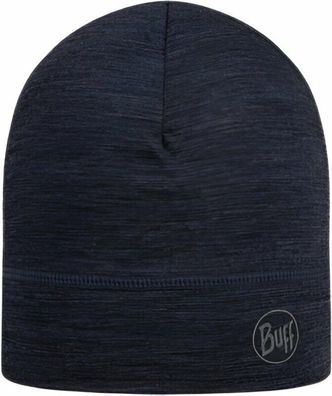 Métze buff Leicht Merinowolle Marineblau