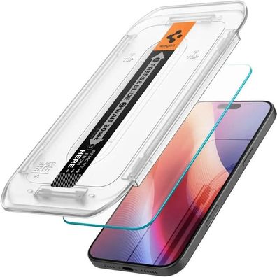 Displayschutz Spigen Glas. tR EZ Fit Transparent fér iPhone 16 Pro