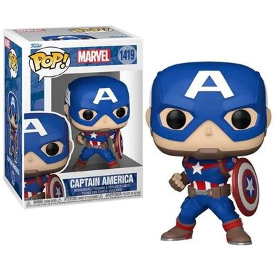 Bobblehead Funko-Pop Captain America Multicolore