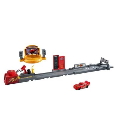 Spielbahn Mattel Piste Tremplin Piston Cup bunt
