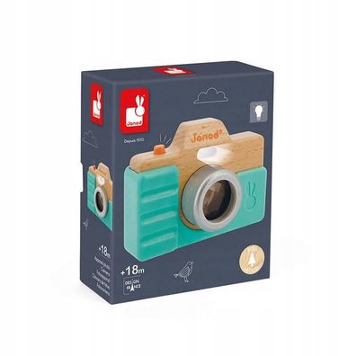 Spielzeug Janod Appareil Photo Sonore Holzspielzeug térkis