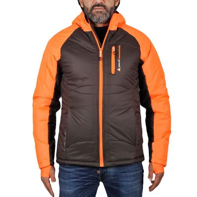 Skijacke Peak-Mountain cepeak-marronorange elegant und leicht