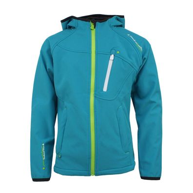 Softshelljacke Peak Mountain GANSO wasserfest térkis