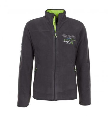 Fleecejacke Peak Mountain Econan Grau Kinder