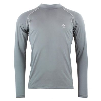 Funktionsunterwäsche Peak Mountain Canjoy Grau mit Stehkragen