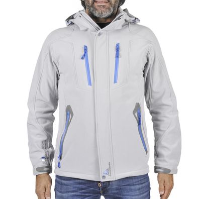 Softshelljacke Peak-Mountain Cilo Grau