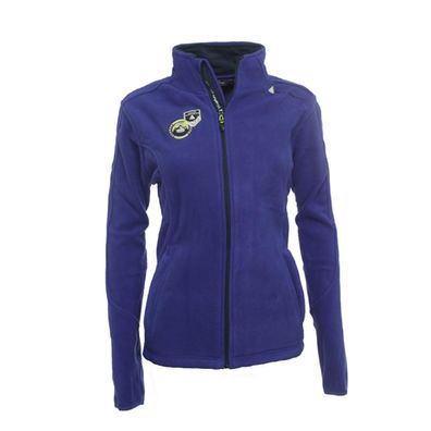 Damen Fleecejacke Peak Mountain asweiss Blau