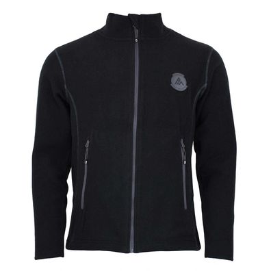Fleecejacke Peak Mountain Cartelan schwarz