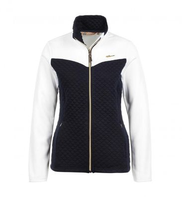 Fleecejacke Peak Mountain Acampbell Marine mit Stehkragen