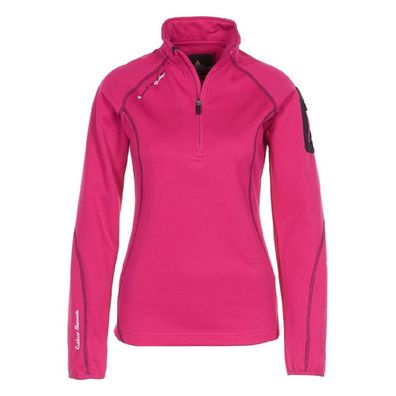 Fleece Sweatshirt Peak Mountain Acerun Fuchsia Damen