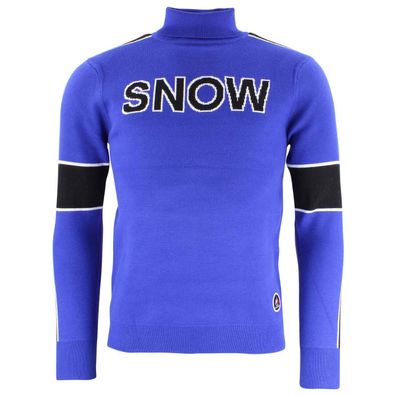 Pullover Peak-Mountain COLSUD mit Rollkragen, blau