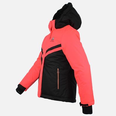 Kinder Daunenjacke Peak Mountain Fama Corail Schwarz