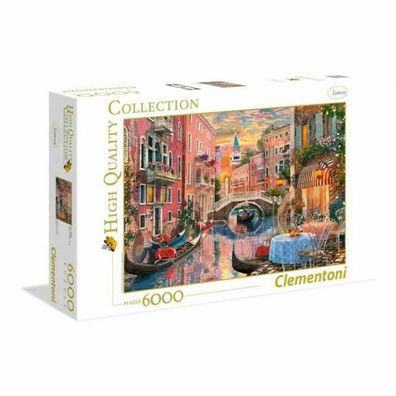 Puzzle Clementoni Coucher de soleil Ã  Venise 6000 Teile