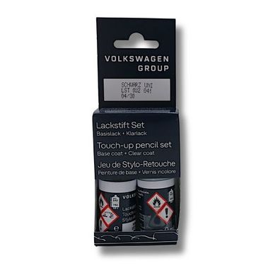 Original Audi VW SEAT Skoda Lackstiftset L041 schwarz LST0U2041