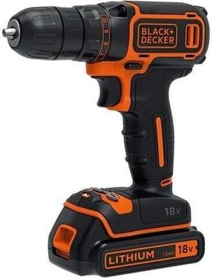 Bohrschrauber Black+Decker 18 V kabellos, kompakt