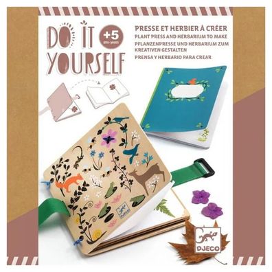 Kreativspielset djeco Pflanzenpressen und Herbarium