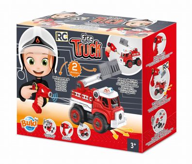 Spielzeug buki-france Camion de pompier rot