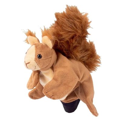 Handpuppe beleduc Deluxe Eichhörnchen braun