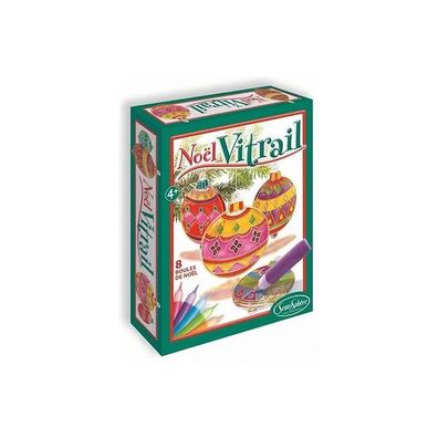 Weihnachtsdeko Set Sentosphere Coffret Cratif NoÃ«l Vitrail bunt