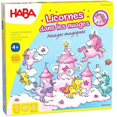 Kooperationsspiel haba ChÃ¢teau des Licornes rosa