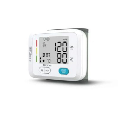 Blutdruckmessgerät medisana Ecomed BW-83E Weiß, Handgelenk