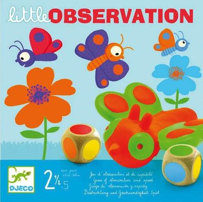 Gesellschaftsspiel Djeco Little Beobachtungsspiel, bunt