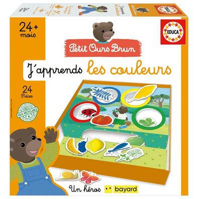 Bildungsspiel Educa-Borras Petit Ours Brun bunt