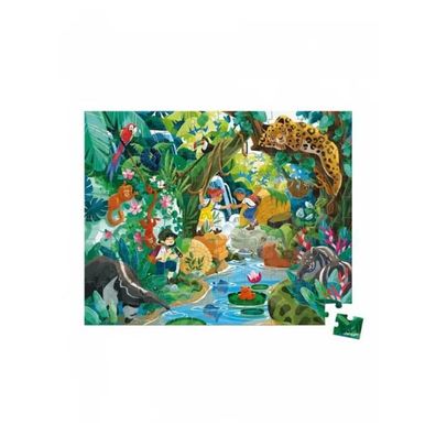 Puzzle janod Inca bunt - 100 Teile, 50 x 40 cm
