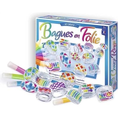 Kreativset Sentosphere Kit de cration de bagues transparent