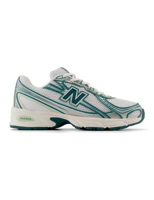 Sportschuhe New Balance 740v2 Weiß mit Marsh Green Akzenten