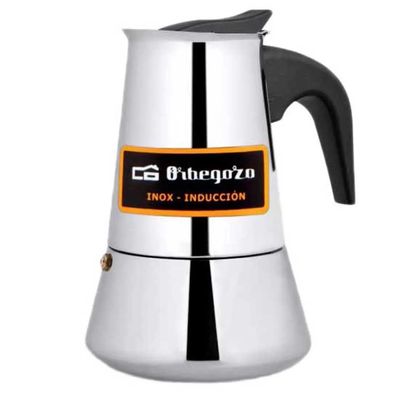 Mokkakanne Orbegozo KFI 260 fér 2 Tassen, schwarz, kompakt