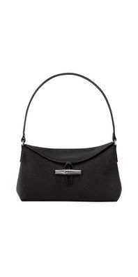 Longchamp Le Roseau S Hobo Bag Schwarz