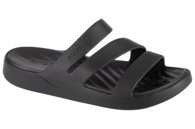 Damen Sandalen Crocs Getaway Strappy Schwarz