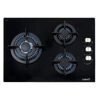 Gas-Kochfeld Cata CCI 5003 BK 3 Brenner 6,25 kW 59 cm