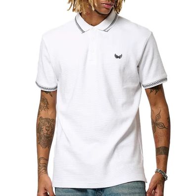 Polo-Shirt Kaporal tirue25m91-whi Weiß Regular Fit Kurzarm