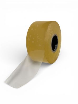 STEEL Stutzen Tape PVC clear breit 25m x 38mm