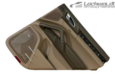 Türverkleidung hinten Rechts Bose Leder Umbra Tartufo Porsche Cayenne 92A 958