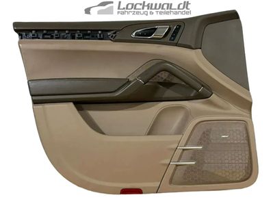 Türverkleidung vorne Links Bose Leder Umbra Tartufo Porsche Cayenne 92A 958