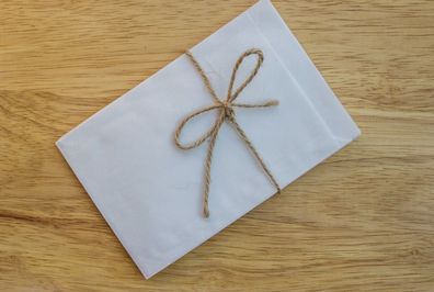 63x93 mm Papiertütchen Papiertüte Tütchen Flachbeutel 50g/m² | 100 Stück