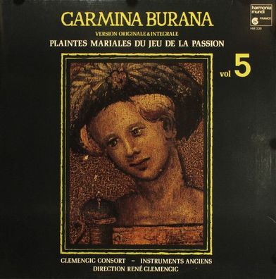 harmonia mundi France HM 339 - Clemencic Consort, René Clemencic - Carmina Bura