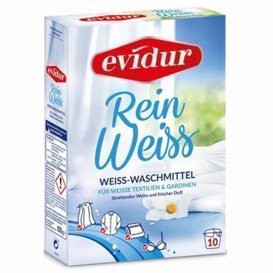 Evidur Reinweiss Faltenpresser für Gardinen 600 g