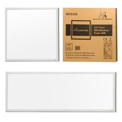 LED Panel 40W Deckenleuchte Einbau Strahler Neutral Warm Weiß 3200LM EEK EEK A