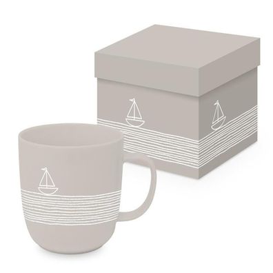 Matte Mug Pure Sailing taupe 1 St