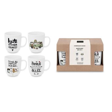 Matte Mug 4-er Set Formart 1 St